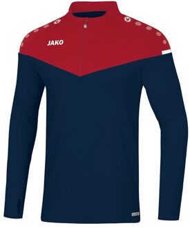 Champ 2.0 Ziptop Kind Marine Blauw-Chili Rood Maat 128