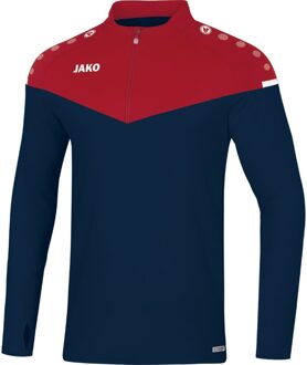 Champ 2.0 Ziptop Kind Marine Blauw-Chili Rood Maat 128