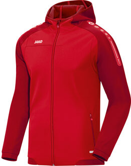 Champ Jas met Kap - Jassen  - rood - XL