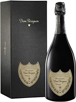 Champagne DOM PERIGNON Vintage Case bottle 75 cl, free from Spain, alcohol, Brut, sparkling