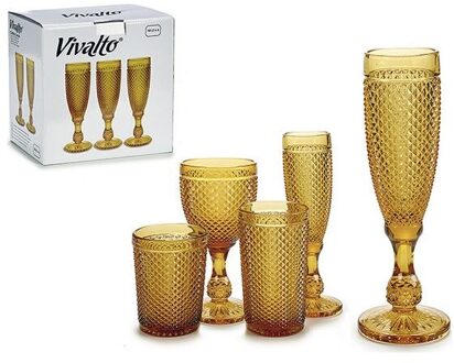 Champagne Glas Amber 180 Ml (1 Pcs)