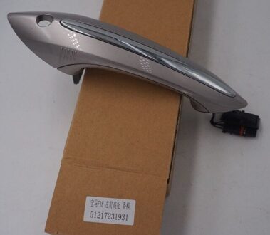 Champagne Met Comfort Toegang Exterieur Deurklink Voor Bmw 7 Serie F01 F02 F03 730d 730i 740d 740i 750i 760i voorkant links