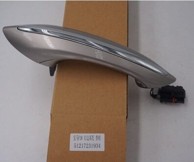 Champagne Met Comfort Toegang Exterieur Deurklink Voor Bmw 7 Serie F01 F02 F03 730d 730i 740d 740i 750i 760i voorkant rechtsaf