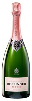 Champagne rosé brut Bollinger, shipments from Spain, Champagne rosy