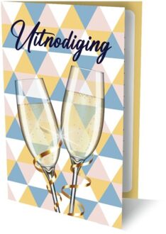 Champagne Uitnodiging Pk 940 Set Van 6 - Interstat