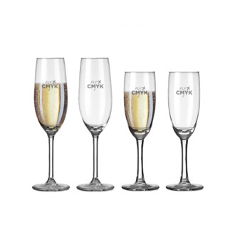 Champagneglazen graveren (12 st) drukken