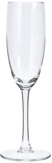 Champagneglazen - set 4x - 180 ml - glas - champagneflutes Transparant