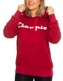 Champion American Classics Fleece Hooded Sweat * Actie * Rood - Small,Medium,Large