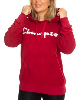 Champion American Classics Fleece Hooded Sweat Rood - Small,Large