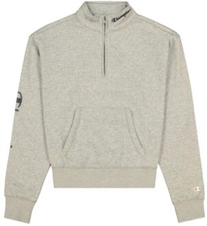 Champion American Classics Half Zip Sweatshirt * Actie * Grijs - Small,Medium,Large