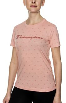 Champion American Classics T-shirt Groen,Roze - Small