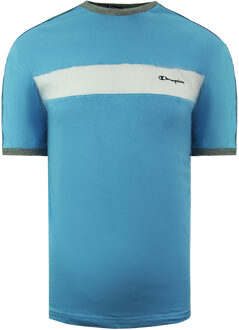 Champion American Heren Blauw T-Shirt - 2XL