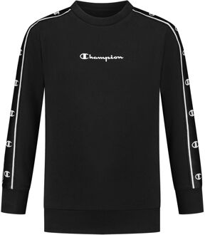 Champion American Tape Sweater Jongens zwart - wit - 116