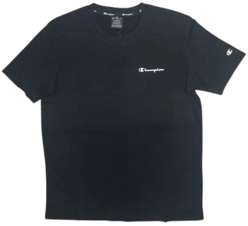Champion Camiseta klein afgezwakt logo tee Champion , Black , Heren - L,Xs