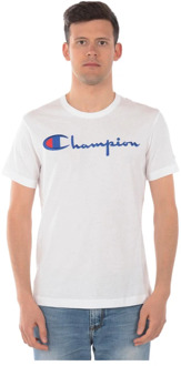 Champion Casual Sweatshirt Champion , White , Heren - 2Xl,Xl,L,M,S