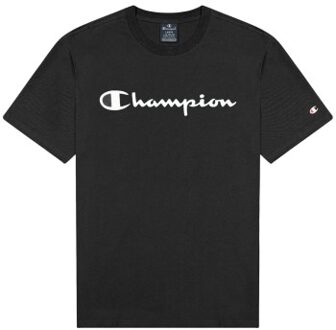 Champion Classics Crewneck T-shirt For Boys * Actie * Geel,Zwart - 110-116,122-128