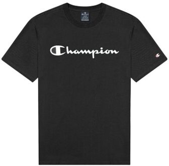 Champion Classics Crewneck T-shirt For Boys Geel,Zwart - 110-116,122-128,134-140