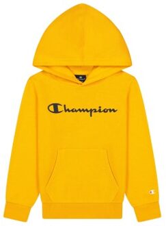 Champion Classics Hooded Sweatshirt For Boys * Actie * Geel,Groen - 110-116,122-128