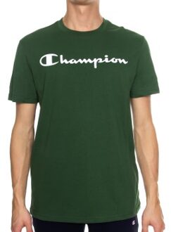 Champion Classics Men Crewneck T-shirt Grijs,Groen - Small,Medium,Large,X-Large