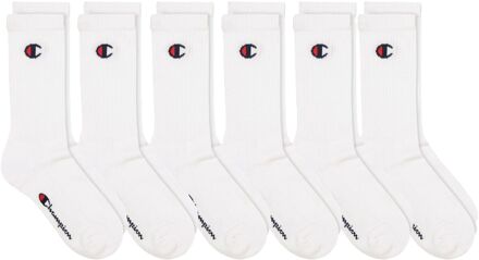 Champion Crew Sokken Senior (6-pack) wit - 39-42