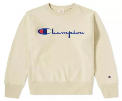 Champion Crewneck sweatshirt Champion , Beige , Unisex - 2XL
