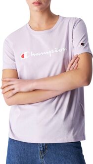 Champion Crewneck T-shirt Champion , Purple , Dames - L,M,S