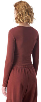 Champion Dames 117435 ms524 ronde hals gewaad top - maat S Bruin