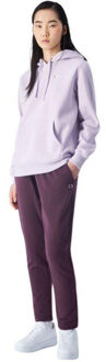 Champion Dames borst logo hoodie Paars - M