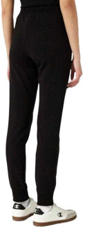 Champion Dames joggingbroek met geribd manchet Zwart - S