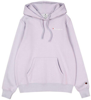 Champion Dames logo hoodie Paars