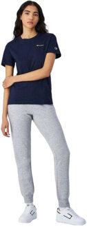 Champion Dames logo t-shirt Blauw - M