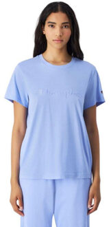 Champion Dames t-shirt Blauw - S