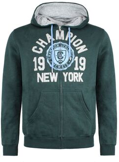 Champion Easy Fit Heren Donkergroen Track Jacket - maat