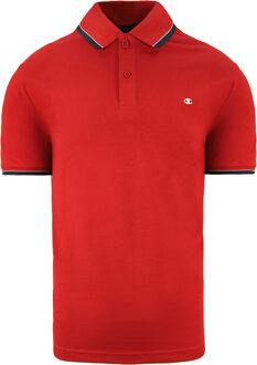 Champion Easy Fit Heren Rood Poloshirt
