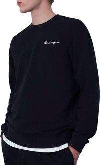 Champion Embroidered Small Script Logo Sweater Heren zwart - XL