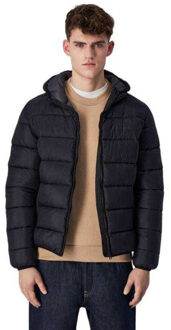 Champion Gewatteerde jas met capuchon voor heren Zwart - XXL / XXXL