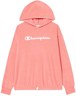 Champion Gezellige hoodie met kleur-matching capuchon Champion , Pink , Dames - 2Xl,Xl,L,M,S,Xs,2Xs