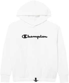 Champion Gezellige hoodie met kleur-matching capuchon Champion , White , Dames - 2Xl,Xl,L,S,Xs,2Xs