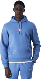 Champion Heren 220268 hoodie Blauw - S