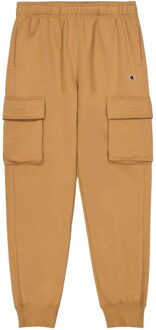 Champion Heren cargo broek met geribde manchet - maat S Geel