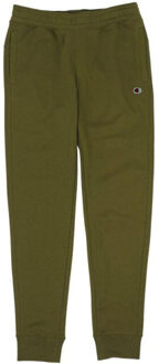 Champion Heren geribd manchet joggingbroek Groen