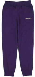 Champion Heren geribd manchet joggingbroek Paars