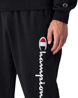 Champion Heren geribde manchet standaard joggingbroek Zwart