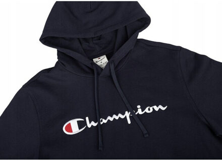 Champion Heren script logo hoodie Blauw