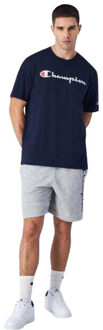 Champion Herenlogo t-shirt Blauw - L
