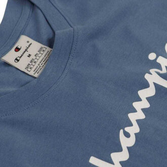 Champion Herenlogo t-shirt Blauw - XXL / XXXL
