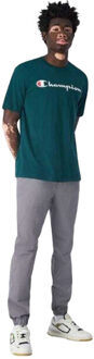Champion Herenlogo t-shirt Groen - S