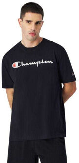 Champion Herenlogo t-shirt Zwart - XXL / XXXL