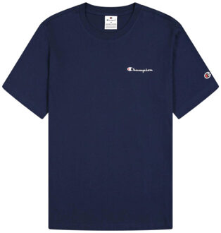 Champion Herenshirt met korte mouwen Blauw - XL