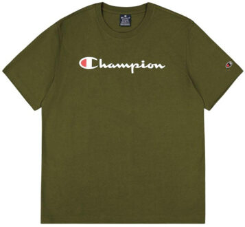 Champion Herenshirt met korte mouwen Groen - XXL / XXXL
